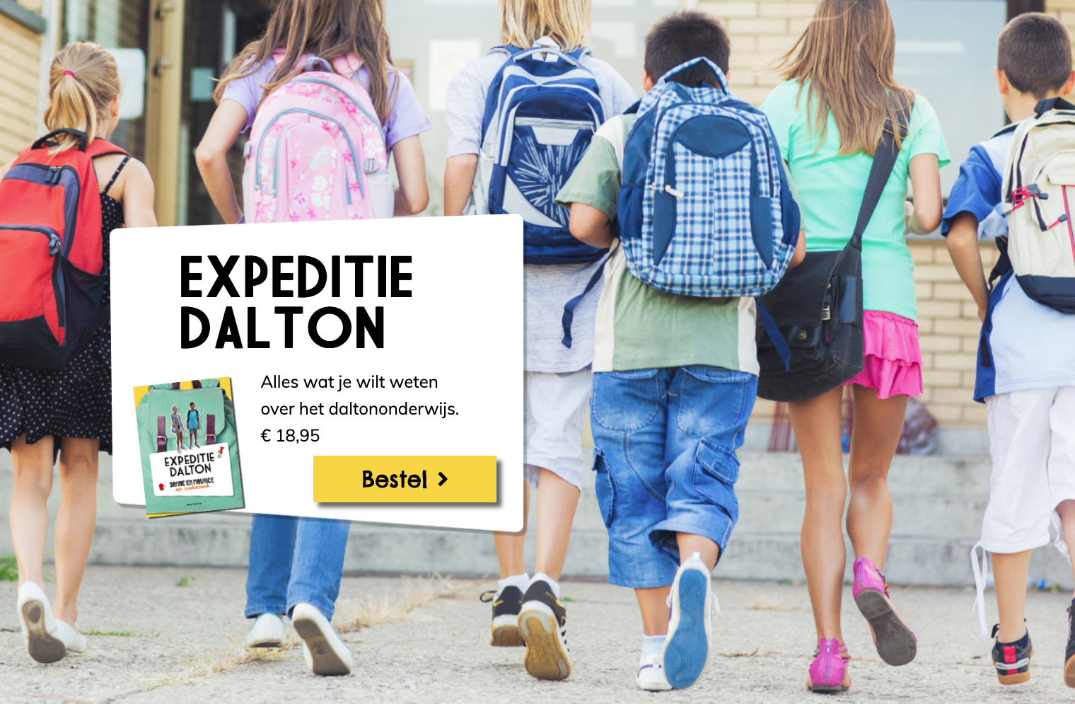Expeditie Dalton: alles wat je wilt weten over het dalton onderwijs. Bestel het boek!